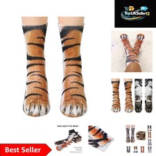 Whimsical 3D Animal Socks - Hilarious Paw Design, Perfect for Halloween