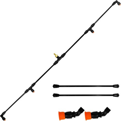 #ad 4 Nozzle Boom Sprayer Wand with 1 4quot; Brass Fitting 74.8” ATV Sprayer Boom – $56.85