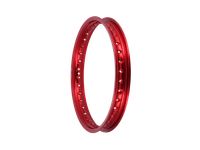 Felge 1,60 X 16 Alufelge, 36 Loch, Eloxiert Und Poliert, Rot