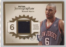 2003-04 Skybox Autographics Jerseygraphics Gold /50 Kenyon Martin #J-KM2 0g45