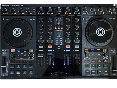 Native Instruments Traktor Kontrol S4 MK1 DJ  Midi Turntable Fully Functional