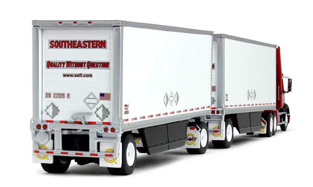 DCP by FIRST GEAR Southeastern Freight Lines Volvo Doubles 60-1975