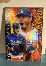 2021 Topps Fire - Fired Up Mookie Betts #FIU-5