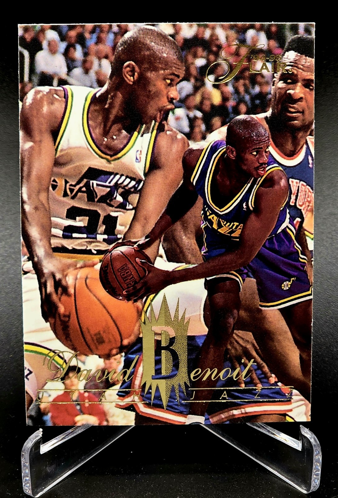 David Benoit #145 1994-95 Flair Utah Jazz 