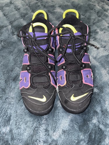Nike Air More Uptempo 96 schwarz Court lila Kinder - DZ5278-001 Größe 6Y - Bild 2 von 9