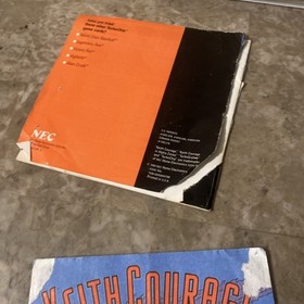 Keith Courage in Alpha Zones (Turbografx-16, 1989) Manual Booklets ONLY