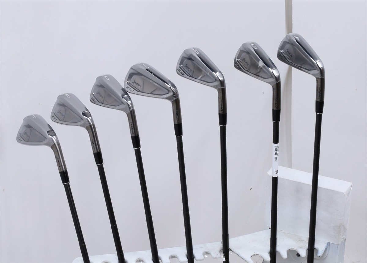 Srixon Zxi7 Black Chrome Iron Set 4-Pw Stiff Dynamic Gold S400