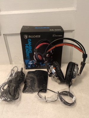 SADES SA-928 Headset -PS3 XBOX PC W/BOX