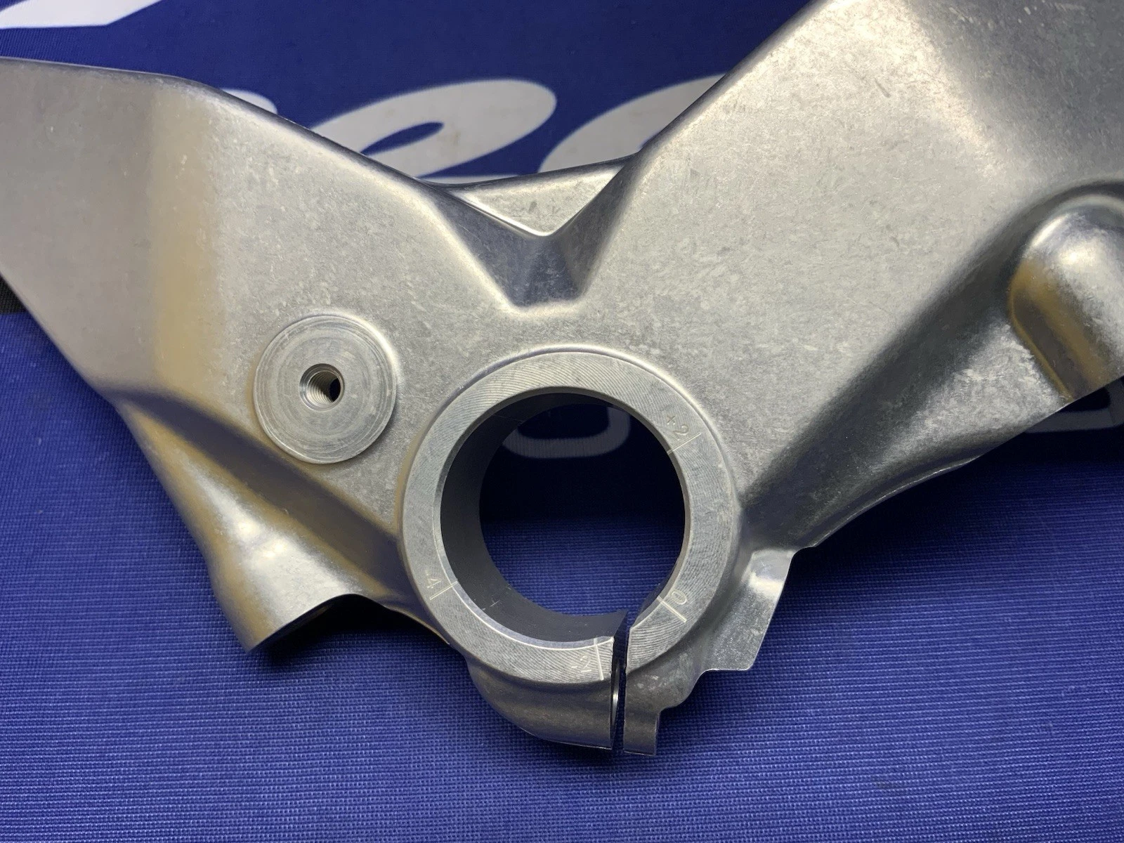 Ducati Left Holder (Silver) Panigale R 2013-2017 OEM 8291B721AA