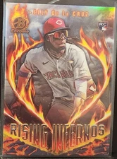 2024 Bowman Rising Infernos Elly de La Cruz #RI-1 (RC) Rookie Cincinnati Reds