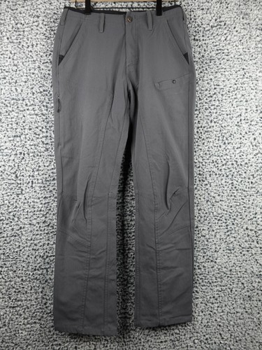 Mountain Hardware Pants Womens 30/10 Long Gray Dynama Stretch active
