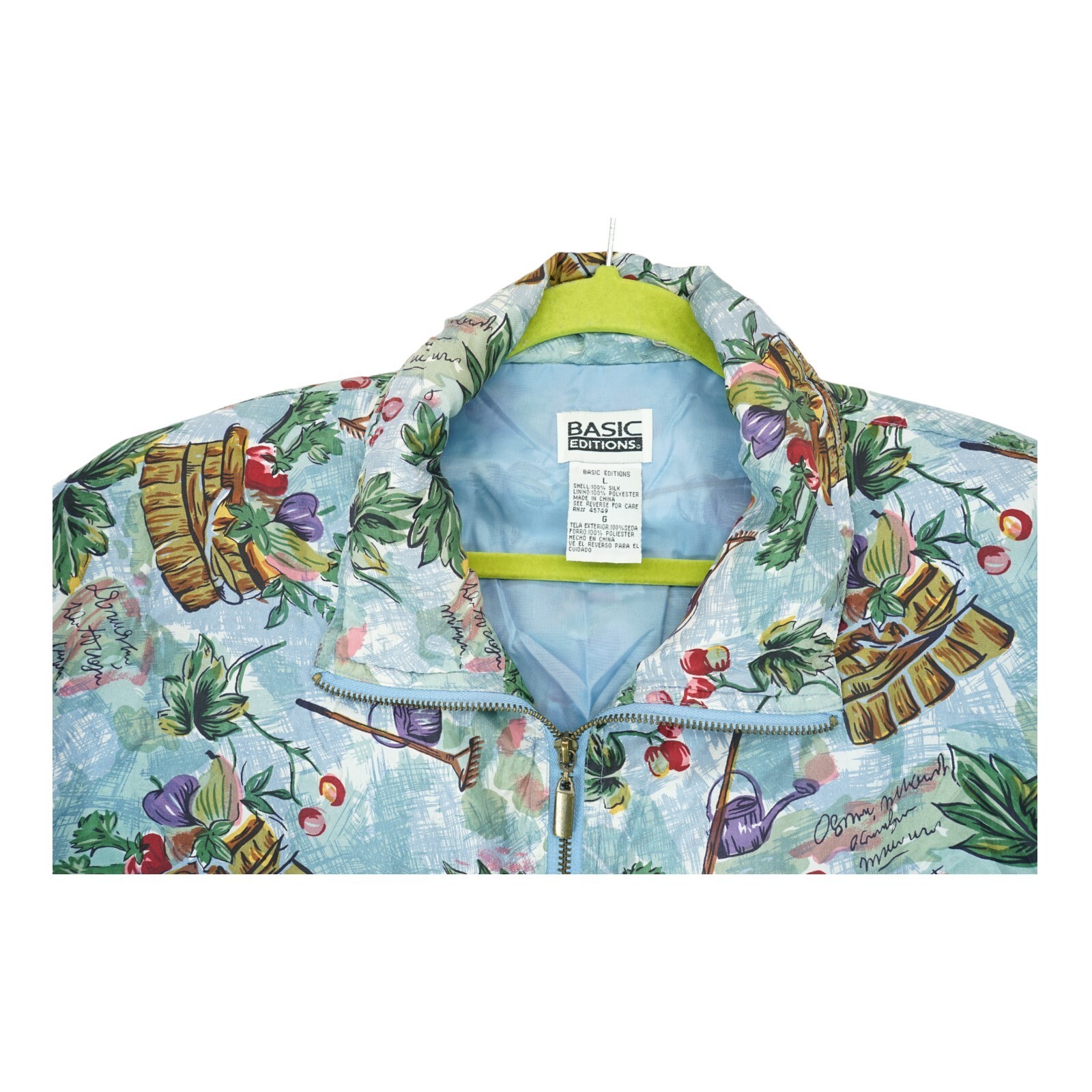 Vintage Basic Editions Women's Jacket Windbreaker… - image 4