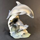 Vintage Homco Masterpiece Porcelain — Endangered Species: Dolphins — 1994
