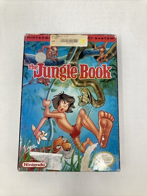 Disney's The Jungle Book Nintendo NES Complete CIB