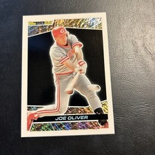 Bxx #14 Joe Oliver Cincinnati Reds,￼1993 Topps Black Gold