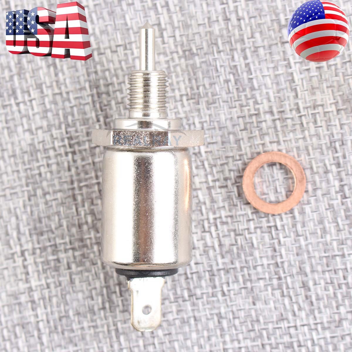 Carb Shut Off Solenoid for John Deere 2860 LT180 LX277 X475 X520 X540