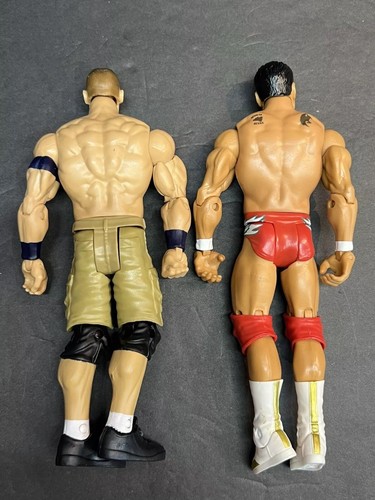 Mattel - WWE Action Figures - Alberto Del Rio & John Cena - 7" tall Articulated - Foto 4 di 4