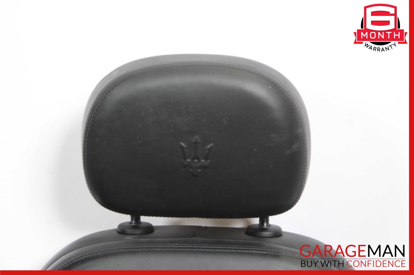 14-17 Maserati Ghibli M157 Front Complete Seat Cushion Cover Assy Set Black OEM