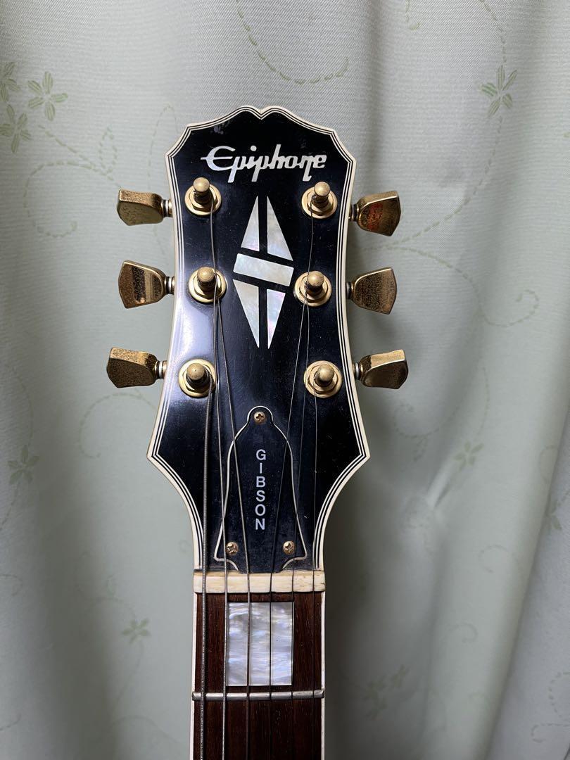 Electric Guitar Epiphone Les Paul Custom Black Made in Japan Electric Guitar Epiphone Les Paul Custom Black Made in Japan