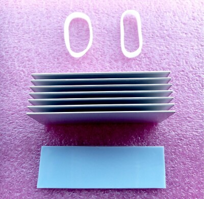 NGFF NVMe M.2 Kühler heat sink | Aluminium | silber silver | für SSD | 2280