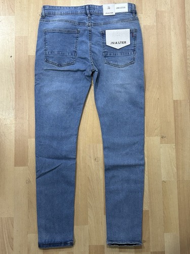 Herren Skinny Stretch Jeans von Zaralter helle Waschung alle Größen - Bild 5 von 5