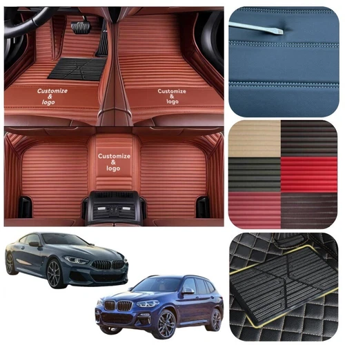 For BMW All Models Car Floor Mats Custom Auto Cargo Liner Carpet Waterproof Mats - Picture 33 of 34