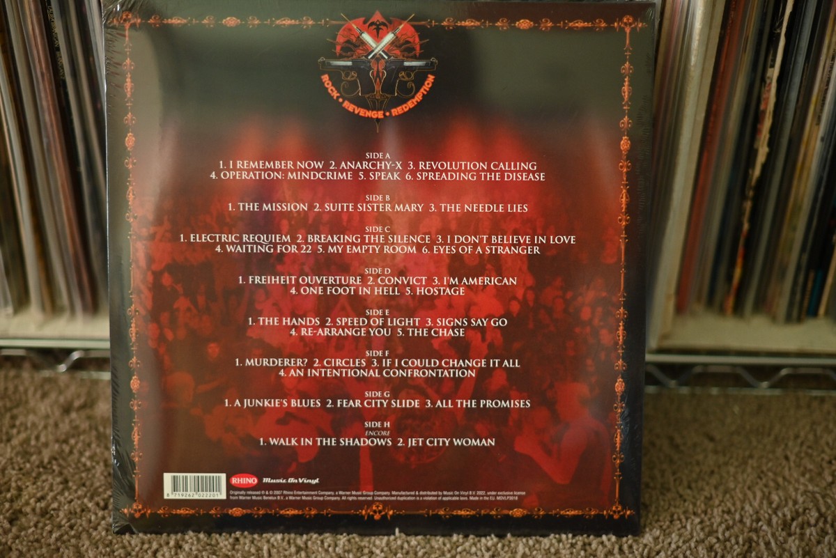 欧4discs LP Queensryche Mindcrime At The Moore MOVLP3018 Music On Vinyl /01040 Amazon.com: Mindcrime At The Moore [Limited 180-Gram