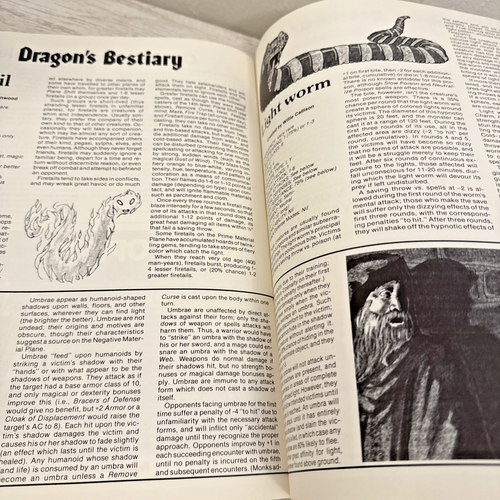 Dragon Magazine #61 1982 Module Intact - Picture 9 of 11
