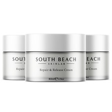 South Beach Skin Lab Repair Release Cream Anti Aging Wrinkles Remover 3 Pack 