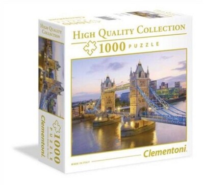 Clementoni Puzzle 1000 Teile LONDON TOWER BRIDGE                         (96504)