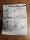 Desert Fox 6 WD Jeep ORIGINAL Instructions/ Blueprints G.I. Joe Action Figure