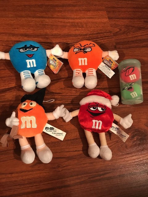 m&m soft toy
