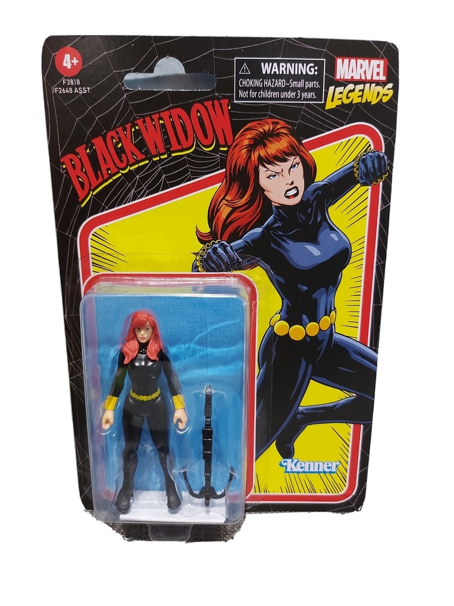 Marvel Legends Retro Collection Black Widow 3.75