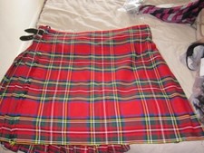 Kilt Royal Stewart Highland scozzese misura 48x22
