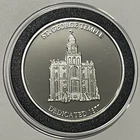 Saint George Utah Temple Mormon LDS Rare Coin 1 Troy Oz .999 Fine Silver Round