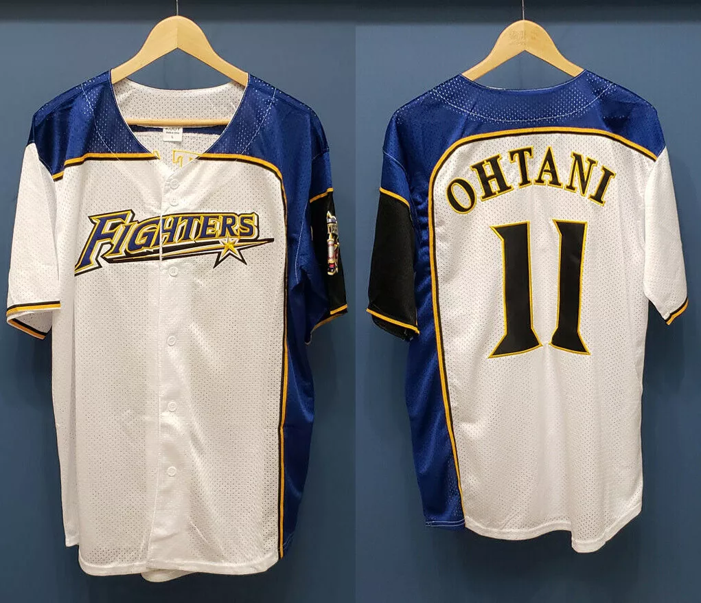 Shohei Ohtani #11 Hokkaido Nippon-Ham Fighters Baseball Jersey Sewn With  Patch