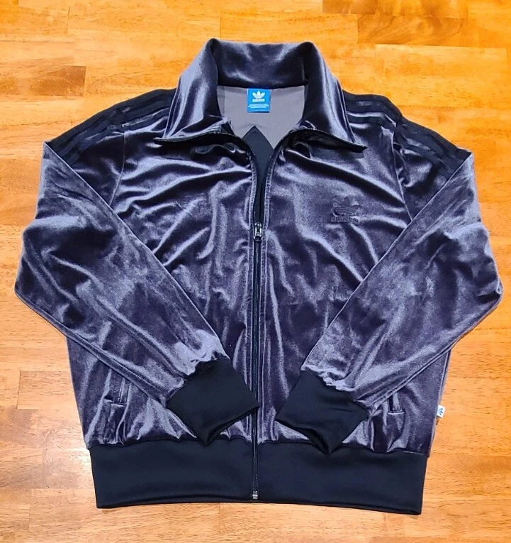 Adidas originals firebird velvet track top top