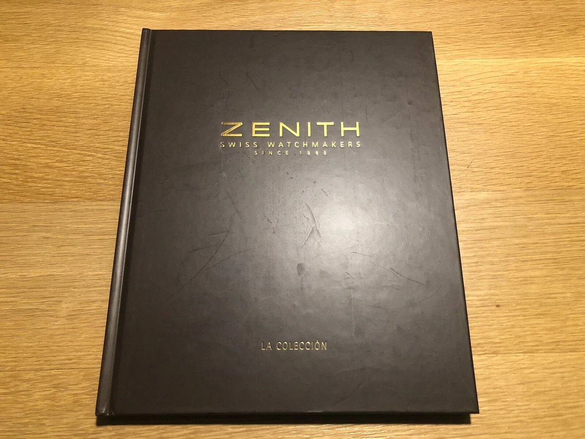 Libro Catalogo Zenith la Collezione Watches Orologi Montres