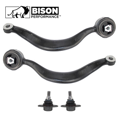 Bison Performance 4pc Set Front Control Arm Ball Joint Kit For BMW X5 00-06