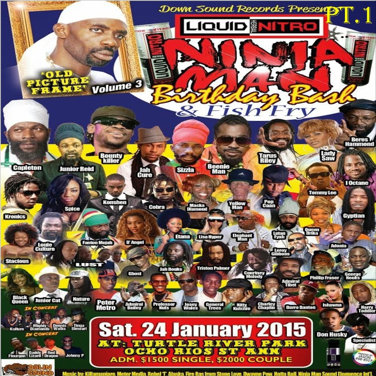Ninjaman Birthday Bash Live Pt.1 DJ/Toasting Dancehall Live