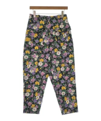 PLAN C Pants (Other) BlackxPurplexWhite(Flower Pattern) 2200526257041