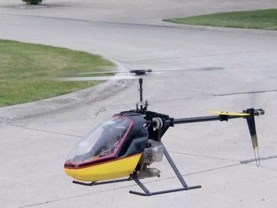 vintage rc helicopter