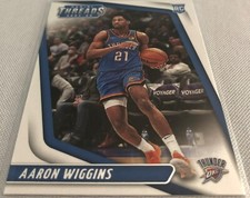 2021-22 Chronicles Threads Basketball Aaron Wiggins Oklahoma City Thunder Rookie