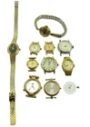 Vintage Womens Watches Lot of Faces Untested Trifari Timex Lorus
