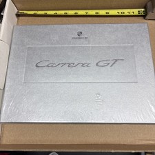 PORSCHE CARRERA GT OWNER Hard Cover 2003 PRES...