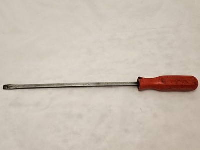 MAC PN10A 5/16'' Flat Head Screwdriver Red Hard Handle Sqaure Shank USA AS IS S3