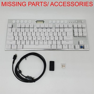 Logitech G915 TKL Tenkeyless Mechanical Keyboard, White [920-009660] *READ*