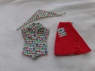 Vintage Barbie #1911 "Day at the Fair" - Skirt, Body Blouse, and Scarf