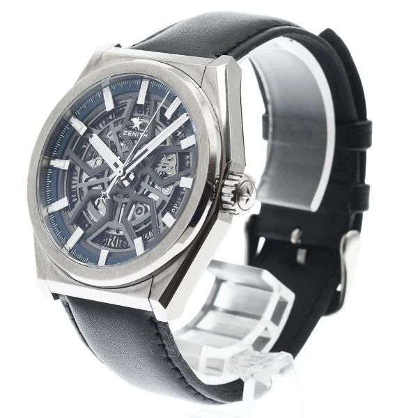 Zenith — Zenith Defy 95.9000.670 41mm Ti Skeleton Dial Automatic Date Watch #C3272