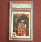 NBA Hoops 1991-92 Michael Jordan #30 PSA 9 Chicago Bulls Basketball Card